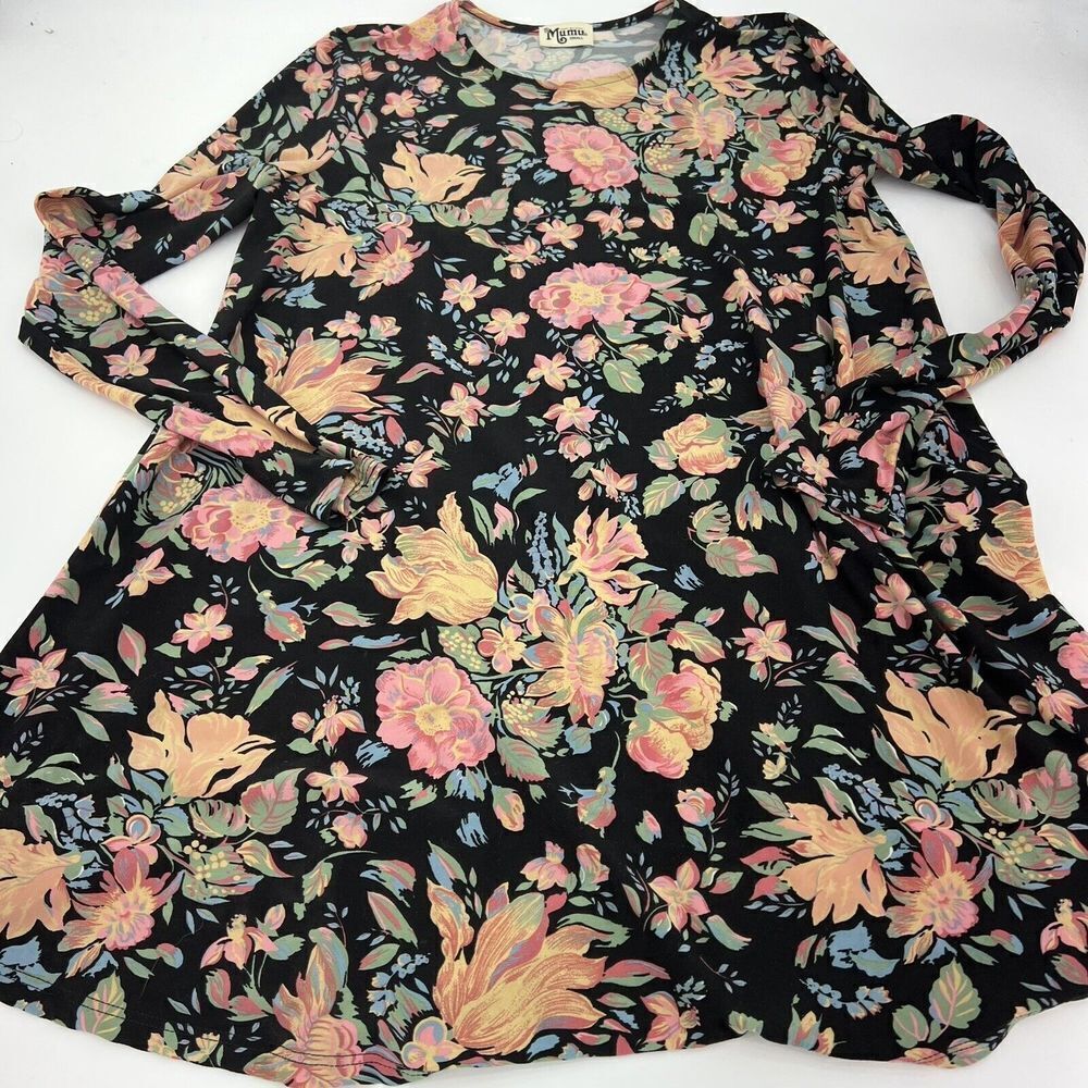 Show Me Your Mumu Tyler Tunic Dress in Variety Bloom Spandy Size Small